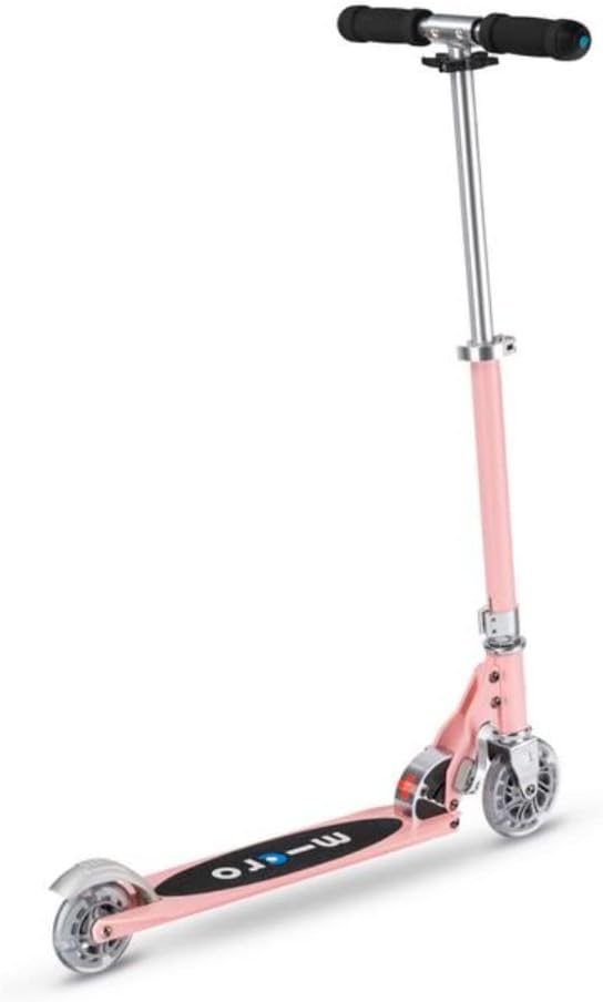 Micro Sprite Scooter WIth LED Wheels - Neon Rose - Laadlee