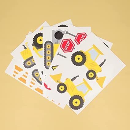 My Nametags Wall Stickers - Construction - Laadlee