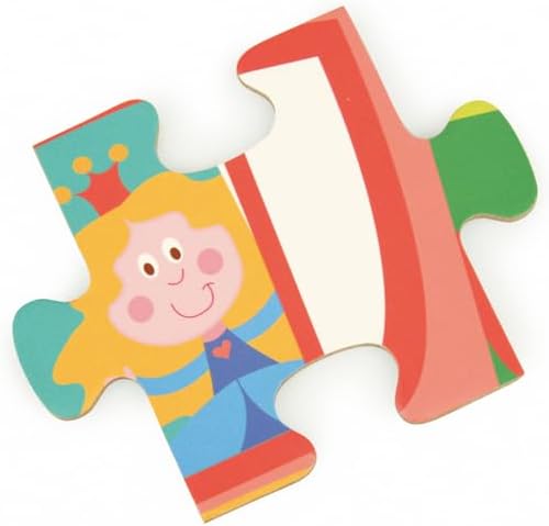 Scratch Europe Princess Carriage 60 Pieces Puzzle - Laadlee