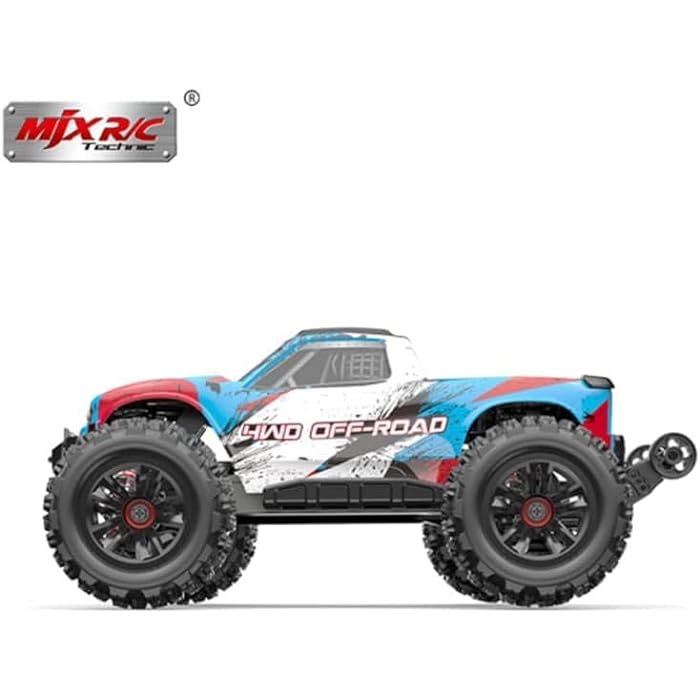 MJX Remote Control  2.4Ghz Brushless Hobby Grade Truck - Blue - Laadlee