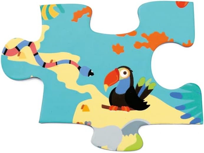 Scratch Europe Animals Of The World - 100 Pieces Puzzle - Laadlee