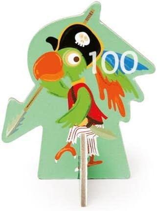 Scratch Europe Blowdart Pirates - 5 Pirates & 3 Darts - Laadlee