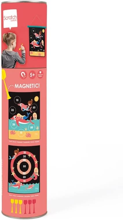 Scratch Europe Magnetic Darts Mermaid - Medium - Laadlee