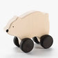 SABO Concept - Wooden Toy Rolling Bear - Wood - Laadlee