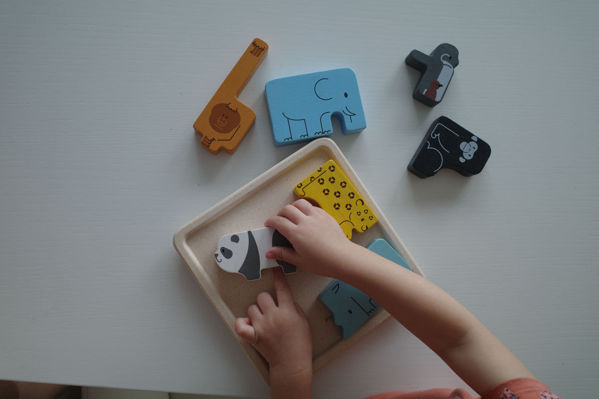 PlanToys Animal Puzzle Game - Laadlee