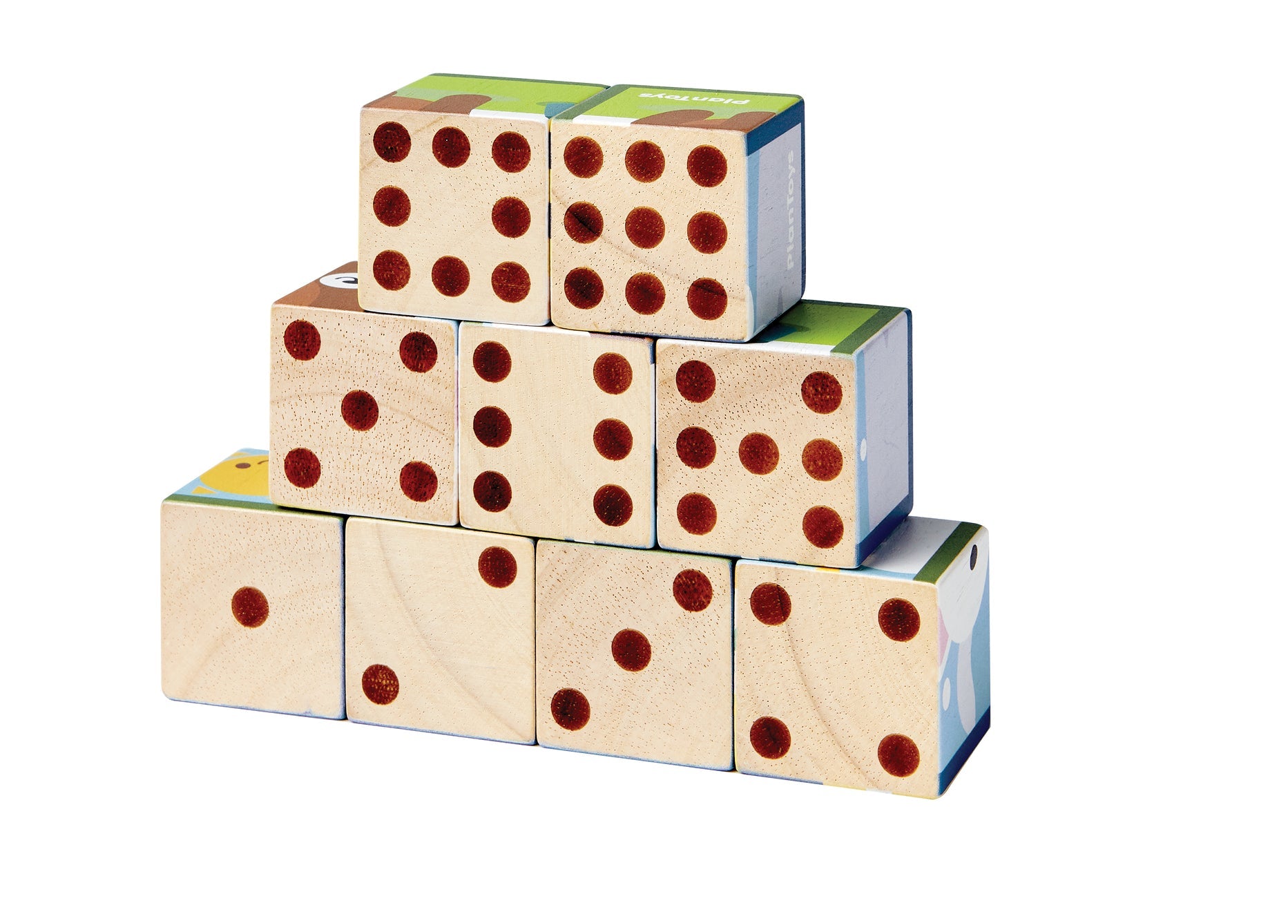 PlanToys Animal Puzzle Cubes - Laadlee