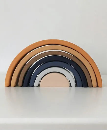 SABO Concept - Wooden Rainbow Toy Mini - Desert Night - Laadlee