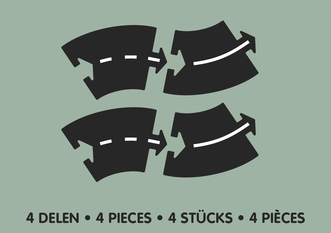 Waytoplay Curves Extension Set - Laadlee