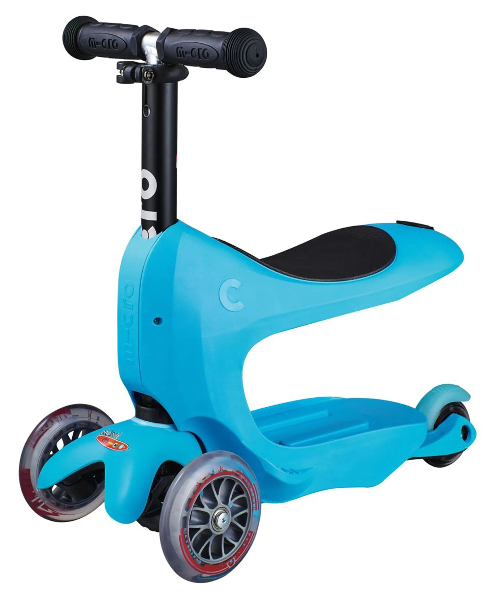 Micro Mini2go Deluxe Scooter - Blue - Laadlee