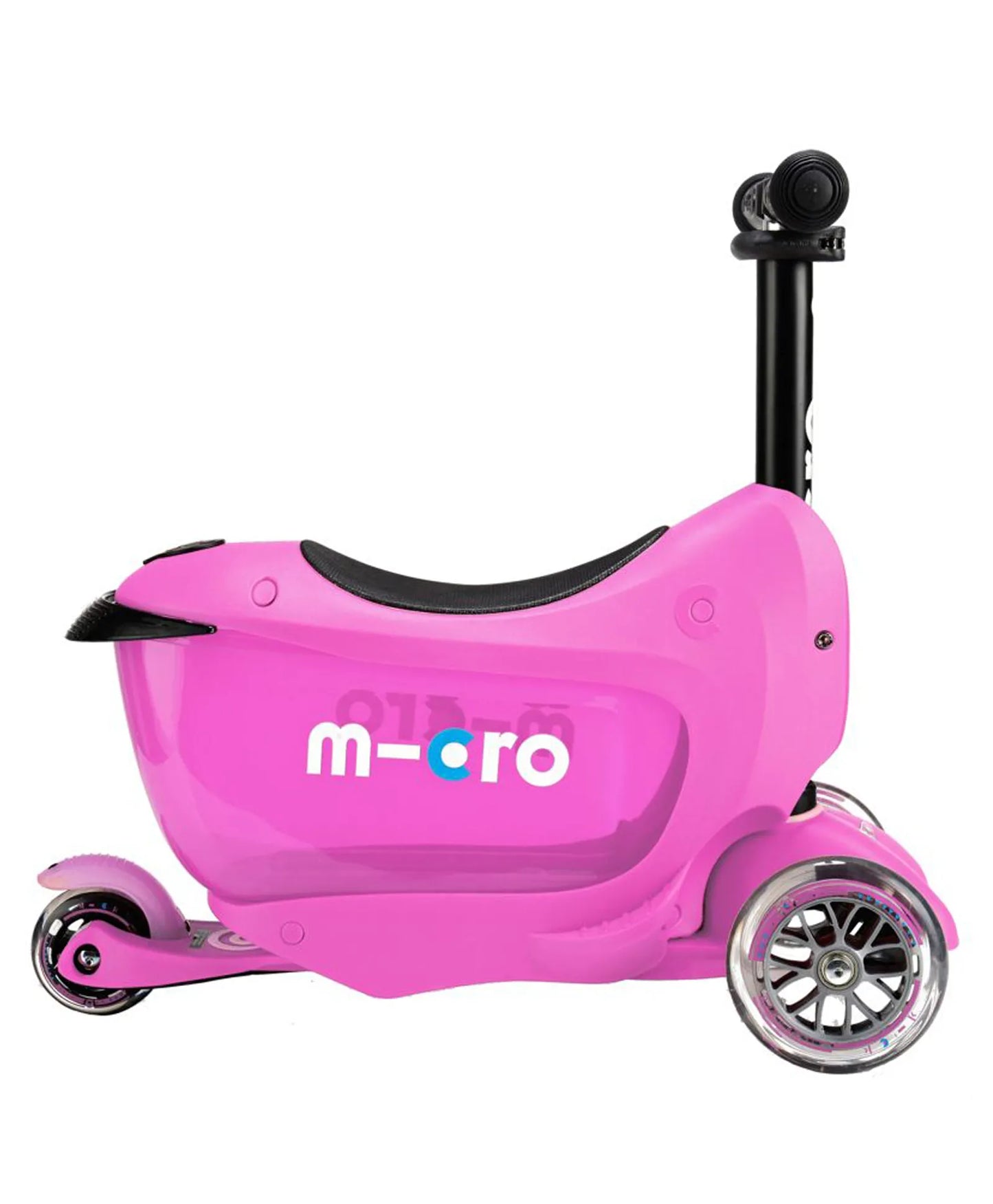 Micro Mini2go Deluxe Scooter - Pink - Laadlee