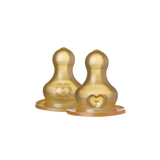 BIBS Baby Bottle Nipple Fast Flow - 2 packs - Laadlee