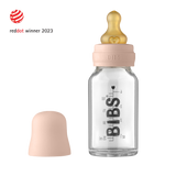 BIBS Baby Bottle 110ml - Blush - Laadlee