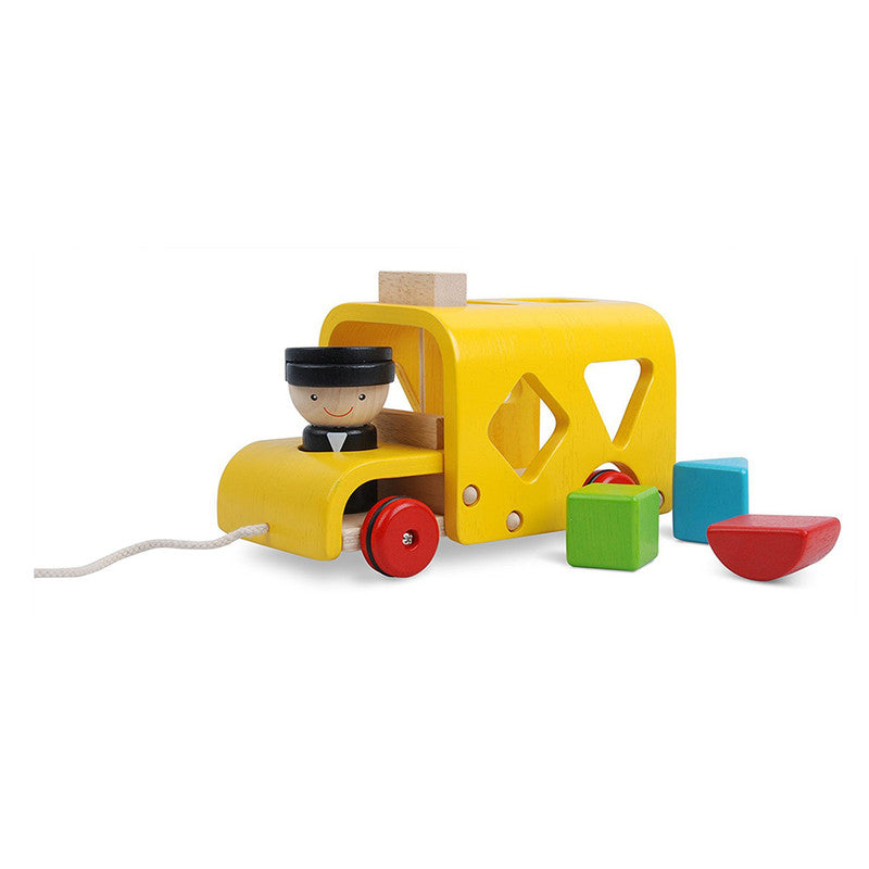 PlanToys Sorting Bus - Laadlee