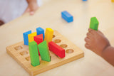 PlanToys Geometric Peg Board - Laadlee