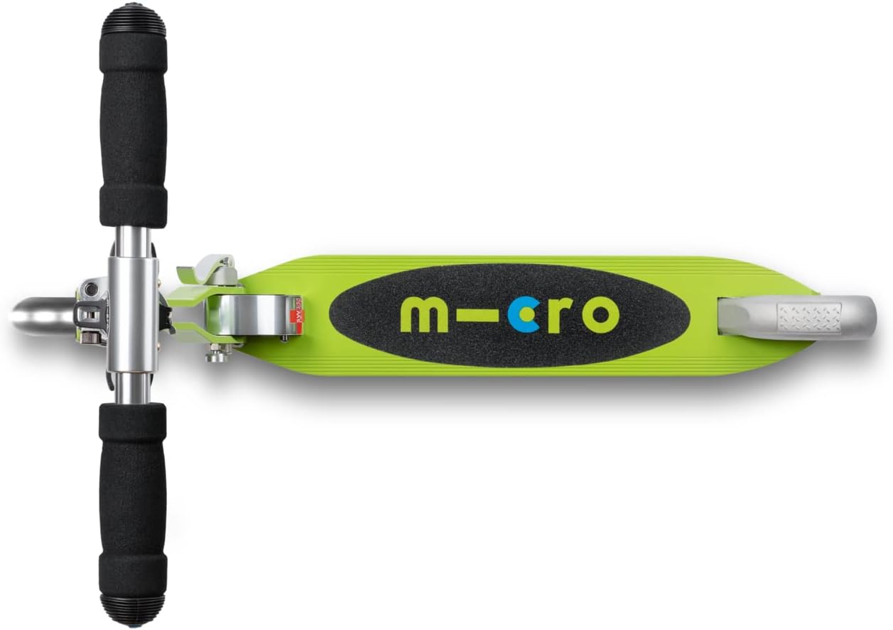 Micro Sprite Scooter with LED Wheels - Chartreuse - Laadlee