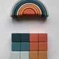 SABO Concept - Wooden Rainbow Toy Mini - Lagoon - Laadlee