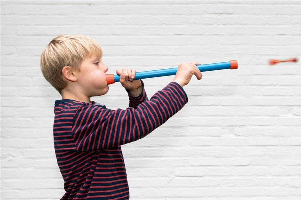 Scratch Europe Blowdart Space - 5 Robots & 3 Darts - Laadlee