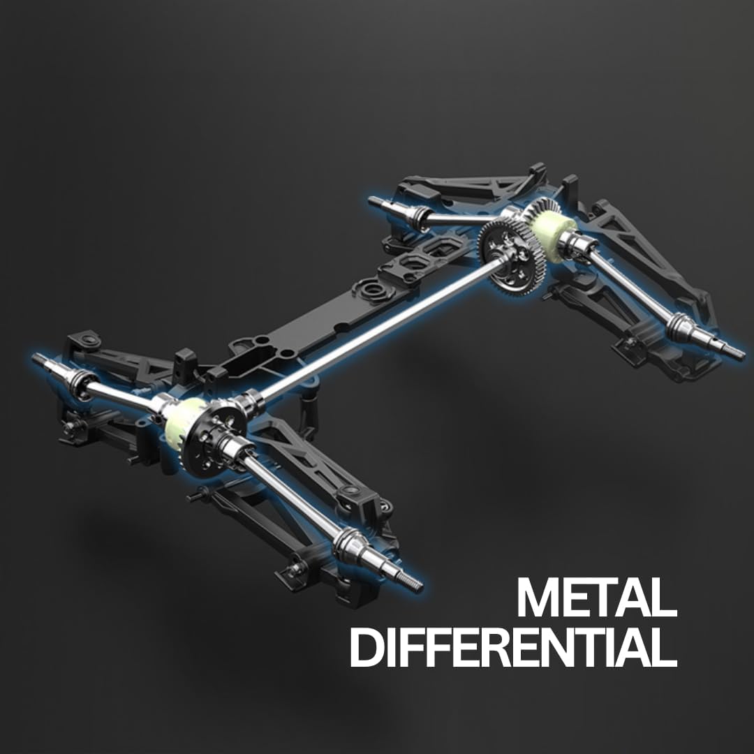 MJX Remote Control  2.4Ghz Brushless Hobby Grade Truck - Pink - Laadlee