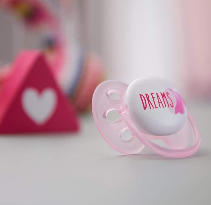 Philips Avent Soft Soother Mix Deco - Pink (0M - 6M) - Laadlee