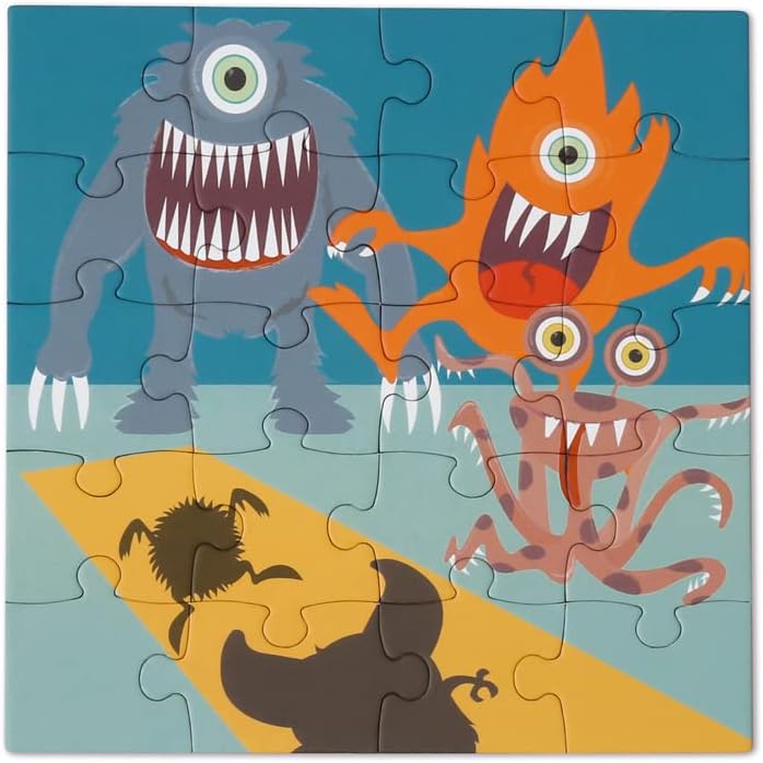 Scratch Europe Magnetic Puzzle Book To Go - Monster - Laadlee