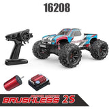 MJX Remote Control  2.4Ghz Brushless Hobby Grade Truck - Blue - Laadlee