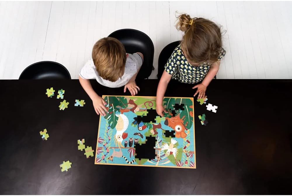 Scratch Europe Puzzle Jungle 100 pieces - Laadlee