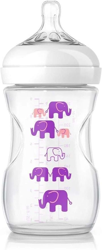Philips Avent Natural Feeding Bottle Purple Set - Laadlee