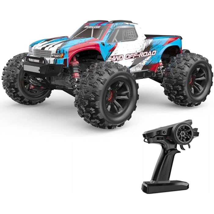 MJX Remote Control  2.4Ghz Brushless Hobby Grade Truck - Blue - Laadlee