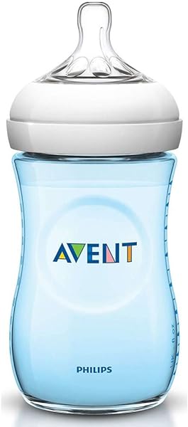 Philips Avent Natural Baby Feeding Bottle 260ml - Blue - Laadlee