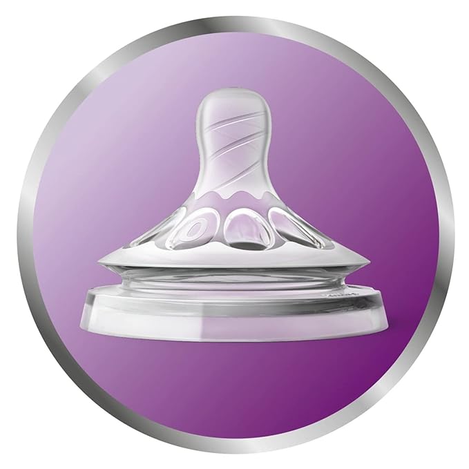 Philips Avent Natural Baby Feeding Bottle 260ml - Blue (Pack of 2) - Laadlee