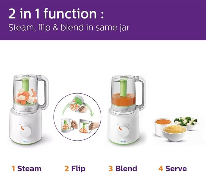 Philips Avent Combined Steamer and Blender - Laadlee