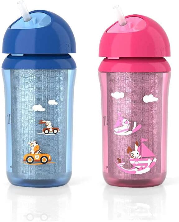 Philip Avent Insulated Strew Cup 260ml - Assorted Color - Laadlee