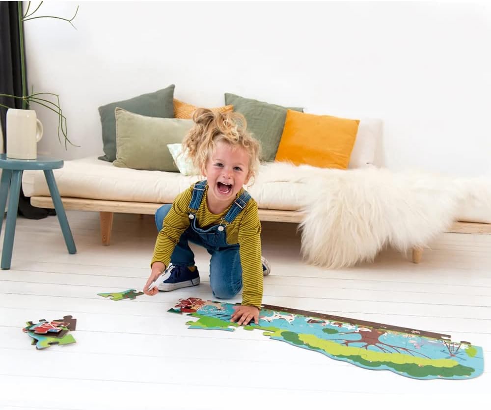 Scratch Europe Puzzle Farm 36 Pieces - Laadlee