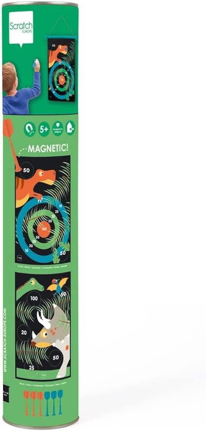 Scratch Europe Magnetic Darts - Dinosaur - Laadlee