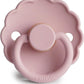 Frigg Daisy Latex Baby Pacifier 0-6M, 1Pack, Baby Pink - Size 1 - Laadlee