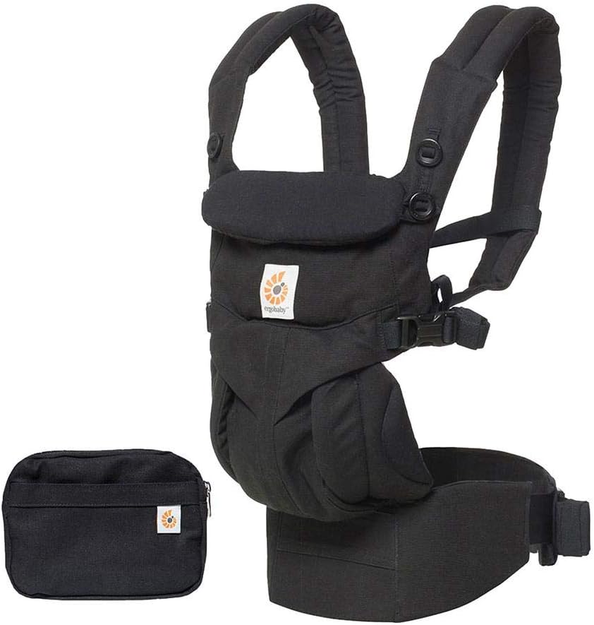 Ergobaby Omni 360 Cool Air Mesh Baby Carrier - Pure Black - Laadlee