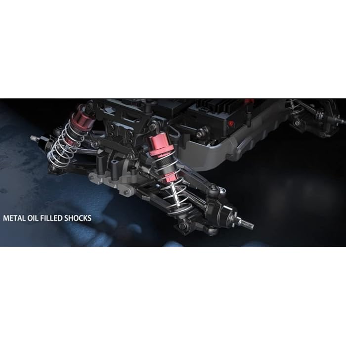 MJX Remote Control  2.4Ghz Brushless Hobby Grade Truck - Blue - Laadlee