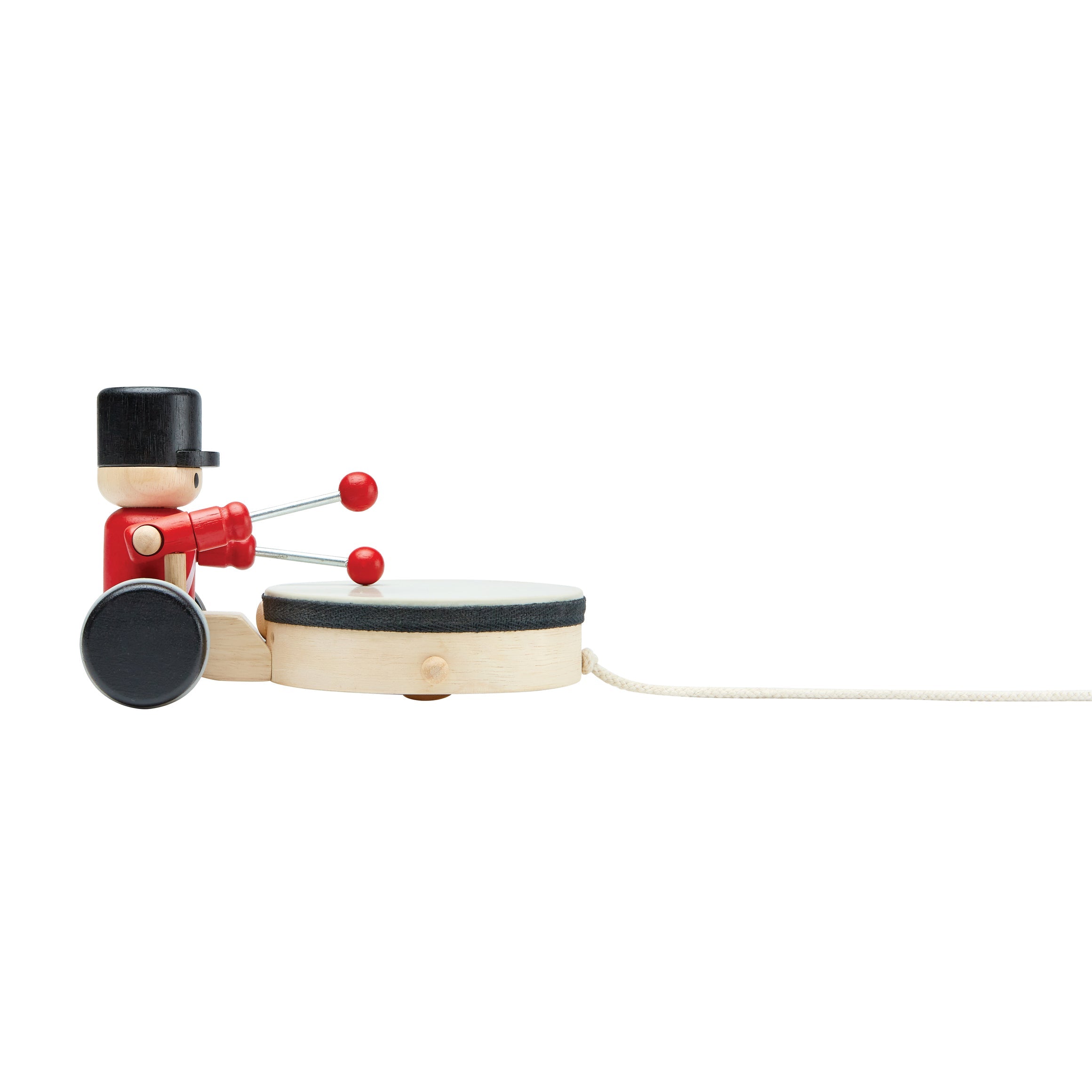 PlanToys Pull Along Drummer - Laadlee