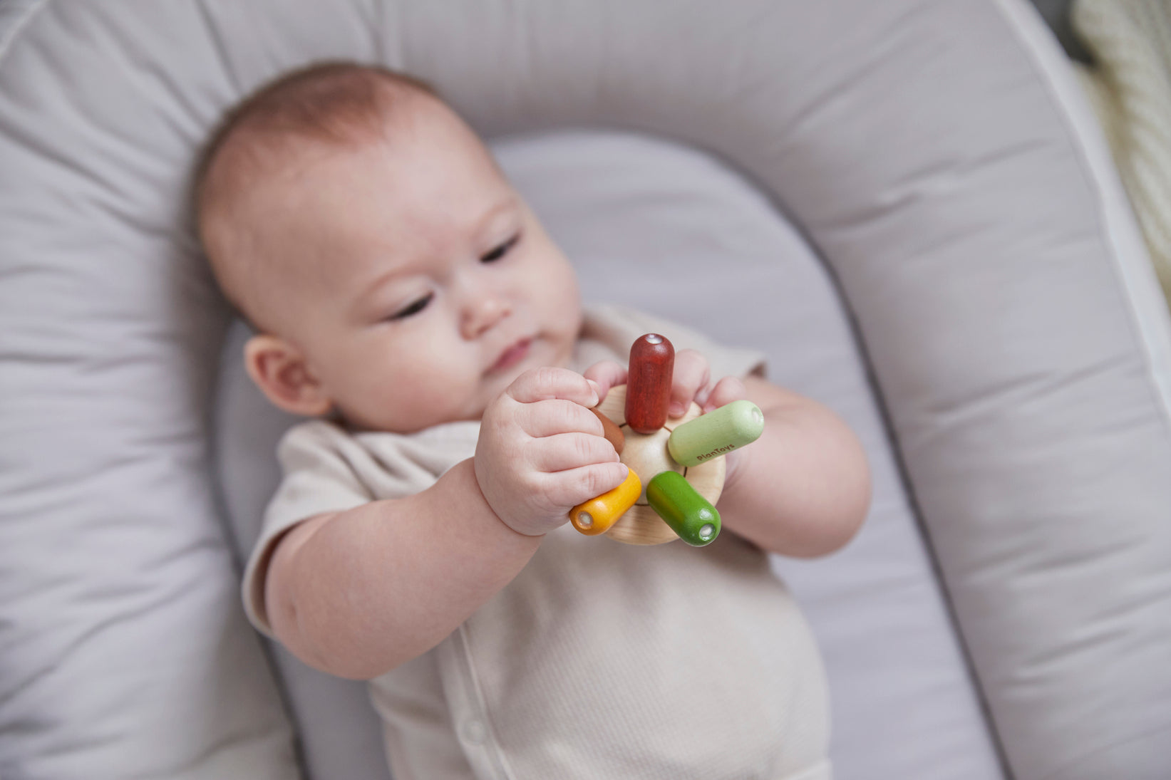 PlanToys Flexi Jellyfish in Modern Rustic Color - Laadlee