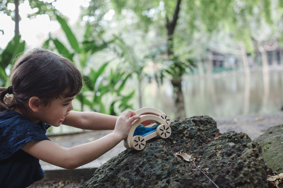 PlanToys Wautomobile - Blue - Laadlee