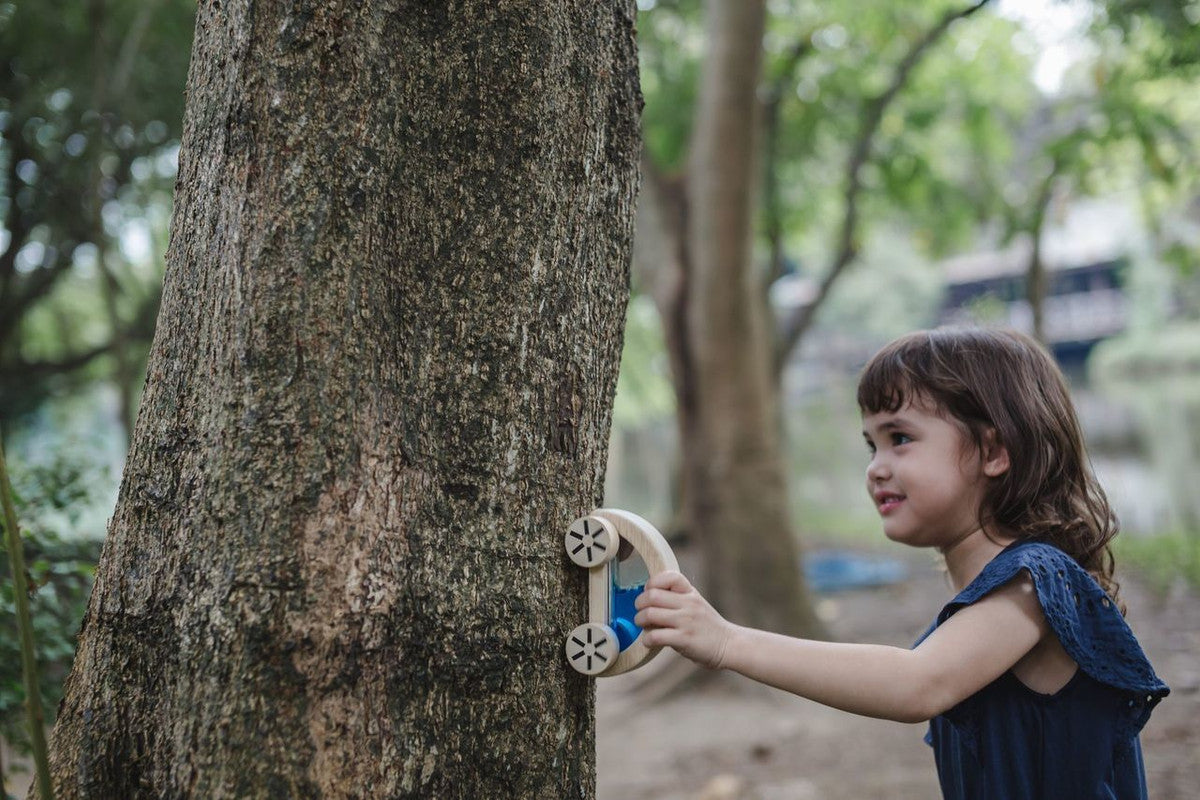 PlanToys Wautomobile - Blue - Laadlee