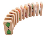 PlanToys Fruit&Veggie Domino (Gradient) - Laadlee