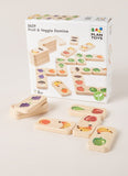 PlanToys Fruit&Veggie Domino (Gradient) - Laadlee