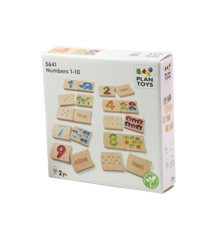 PlanToys Number 1-10 (Gradient) - Laadlee