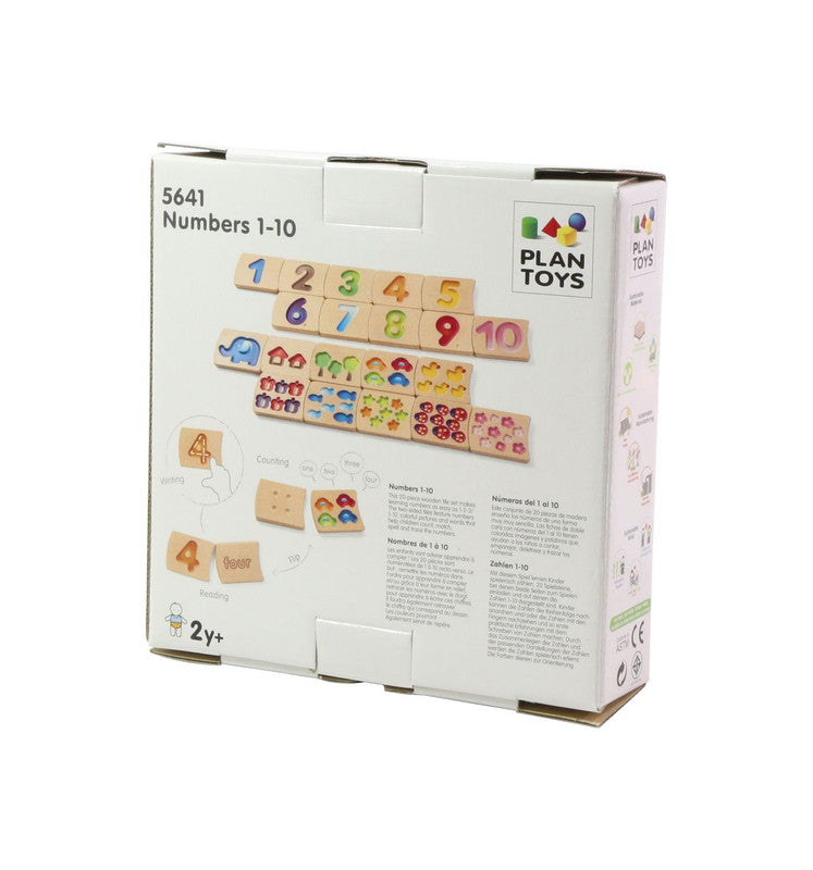 PlanToys Number 1-10 (Gradient) - Laadlee