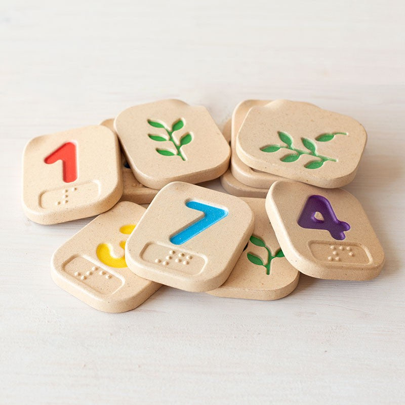 PlanToys Braille Numbers 1-10 - Laadlee