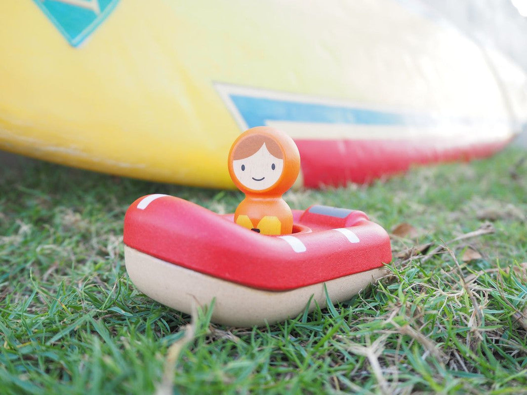 PlanToys Coast Guard Boat - Laadlee