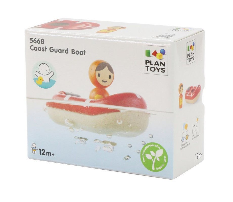 PlanToys Coast Guard Boat - Laadlee