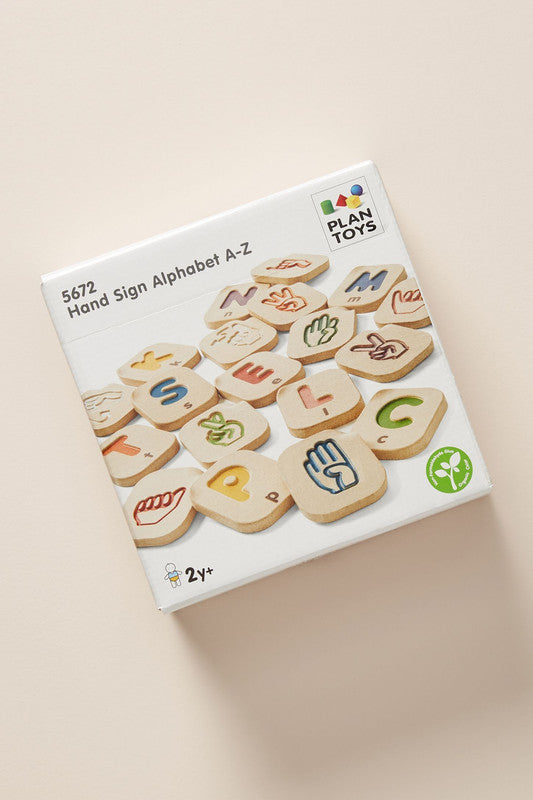 PlanToys Hand Sign Alphabet A-Z - Laadlee