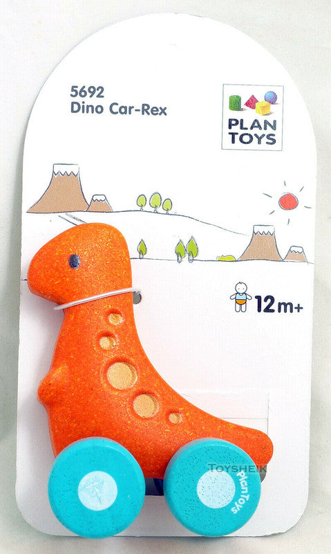 PlanToys Dino Car - Rex - Laadlee